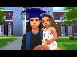GRADUATING WITH A CHILD | FINAL | MY MOTHER IS MY SISTER | THE SIMS 4: STORY