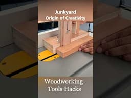 Woodworking tool hack | Table saw tips and tricks #woodworking