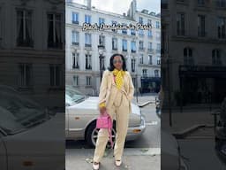 Black Dandyism but make it Parisian  #metgala2025 #blackexcellence #ootd #metgala #softpower #style