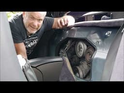 Vintage Steel Garage Ep 2-more work on the Porsche 986 Boxster -Idler bearing replacement & painting