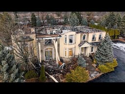 Families TRAGIC ABANDONED $2,700,000 Luxury Mansion Destroyed by Fire - THEY LOST EVERYTHING