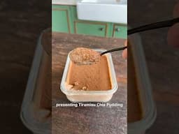Make this for breakfast tomorrow! Healthy, Tiramisu chia pudding recipe! #shorts