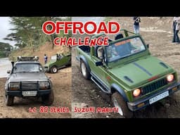 OFFROAD CHALLENGE: Landcruiser 80 Series vs Suzuki Maruti, Who won?