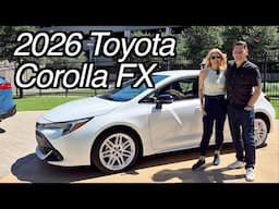 What the heck is a Corolla FX? // 2026 Toyota Corolla FX first look