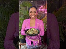 Jukut Urab Timun is an old style  Balinese dish made from fresh cucumber, fresh coconut and sambal😊