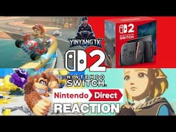 SWITCH 2 SHOWCASE Nintendo Direct 2025│LIVE REACTION│YinYangTK