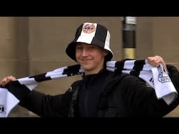 🏆 Newcastle Fans Return Home After Historic Carabao Cup Victory! 🎉⚫⚪