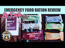 Review New Millennium Bar & NRG-5 Emergency Ration Bar