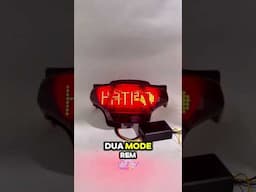 GASKEUUN ganti stoplamp kalian pakai stoplamp Running Text! #lampustopcustom #stoplamprunning