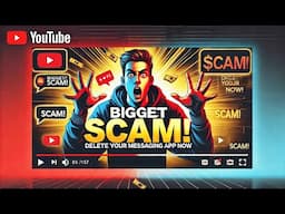 "BIGGEST SCAM EXPOSED! 🚨 Delete Your Messaging App NOW!" | Techindia.ai