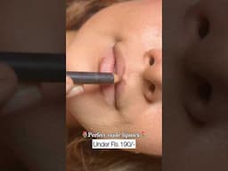 Affordable Nude Lipstick under 190/- 😳✅#lipsticklover #lipstickhack #makeuphacks #lipsticktutorial