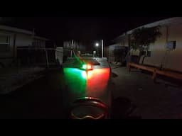 Lighting Up The Solo Skiff.  Solo Skiff Navigation Lights.  Solo Skiff #13