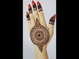 Shab's Creation Live Stream - Back hand mehndi design