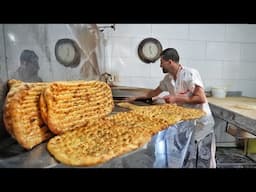 The smell of Barbari... I nearly dropped the camera|baking iranian bread