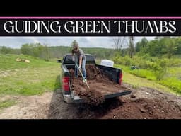 HARVESTING FLOWERS FROM THE BARN GARDENS / HOME GARDEN PEONIES / HORSE MANURE MARATHON