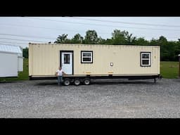 The Detroit Incredible Tiny Container Amish Built STRONG for $89,900! Incredible Deal-Order Now!