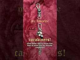 my top 3 favorite carabiners! #mystyle #fashion
