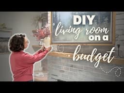 Living Room Refresh on a Budget 💰 | Use What You Own & Make It Shine!