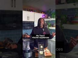 My top five kitchen appliances for those who are just starting their journey.