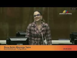 Asambleísta Rosa Mayorga - Sesión 1023