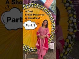 Desi Fashion Brand Deserves a Shoutout Part 1 🇮🇳