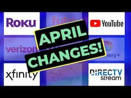 Big Streaming TV Changes for April 2025!