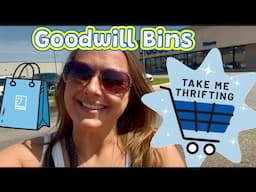 Let’s Go Thrifting at the Goodwill Bins | Someone’s Collection Got Donated | SHOP WITH ME
