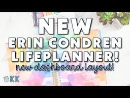 Erin Condren NEW LifePlanner Unboxing and Review Hexagon Dashboard Layout and Colorful Accessories