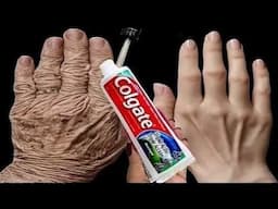 ESFREGA NAS MANCHAS PRETAS QUE ELAS SOMEM TUDO-DESGRUDA RUGAS DE ATÉ 80 ANOS na PELE