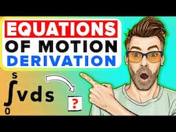 Derivation of Equations of Motion Class 11