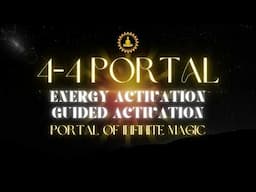 🌀4~4 Portal Energy Activation (Guided) ✨ Effortlessly Fulfill Dreams & Release Struggle Through Joy