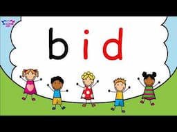 CVC id blending | Word family -id | Letter 'i' blending (id) | CVC words | The Infinite Academy