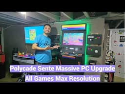 Polycade Sente Modern Arcade Massive PC Upgrade With 1 Big Issue | Gameplay + Impressions