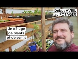 [VLOG] Début avril au potager : Des semis et des hommes