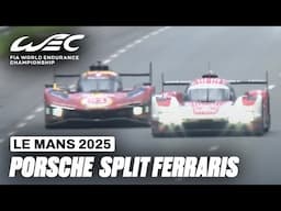 Porsche Overtake Ferrari for Third Place! | 24 Hour Le Mans 2025 | FIA WEC