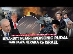 NERAKA itu SEMAKIN BESAR di ISRAEL “HUJAN RUDAL HIPERSONIK IRAN MENGHANTAM” Sekutu Iran Bersiap!