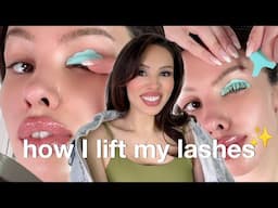 How to do a lash lift at home ✨