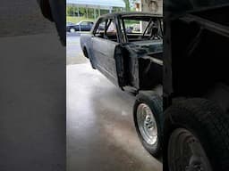 Budget Racecar Bodywork Progress #ford #fordmustang #nonamenationals #sicksmokies #classiccar #car