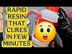 POUR ,CURE, And DEMOLD Before Your COFFEE Gets Cold | NEW RESIN