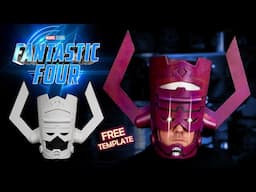 How to Make a Galactus Helmet - Free Foam Template Fantastic Four Cosplay