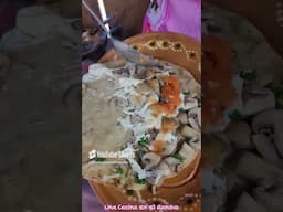 Quesadillas de Champiñones  #receta #comidamexicana