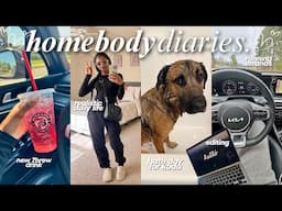 HOMEBODY DIARIES ♡ realistic daily life in my 20s, work/life balance, errands, relaxing days + more!