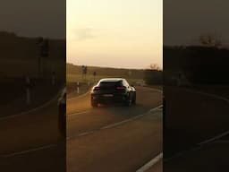 Ferrari Purosangue into the Sunset
