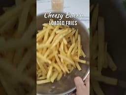 Cheesy Bacon Loaded Fries   #shorts  #CheesyBaconLoadedFries #LoadedFries