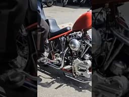 パンヘッドの キックスタート 手動進角 #harleydavidson #panhead #kickstarter