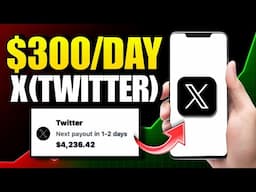 Make Money Online from X (Twitter) | Online Earning