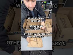 Components for my DIY Solar Panel Setup - Part 1 #shorts #solar #solarpanel #renogy #mppt #inverter