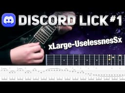 Discord Lick #1 - xLarge-UselessnesSx