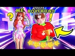 Coaching My BOYFRIEND To Win STYLE Showdown in Dress To Impress on Roblox