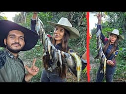 ENCHEMOS A INFIEIRA DE PEIXES! Pensa numa pescaria sensacional